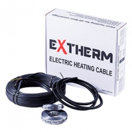 Нагревательный кабель двужильный EXTHERM ETС ECO 20, 60м.п., 1200Вт