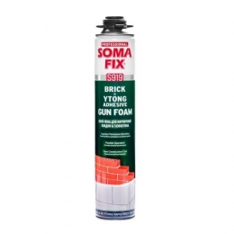 SOMA FIX клей-піна для кладки цегли та газобетону, 750мл.