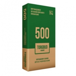 Цемент М-500/ ПЦ I-500Р TORGBUD Polimin, 25кг