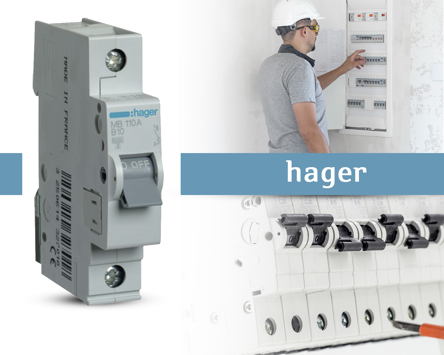 фотообзор Автоматический модульный выключатель Hager