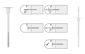 Инструкция по установке Дюбеля для крепления теплоизоляции с металлическим стержнем и термоголовкой EasyFix