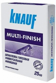 Knauf Мульти-финиш Шпаклевка гипсовая финишная, 25кг