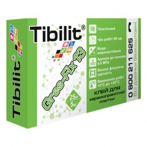 Tibilit Gres-Fix 13 Клей для керамогранітної плитки, 25кг