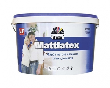 Краска латексная водоэмульсионная Dufa Mattlatex D100