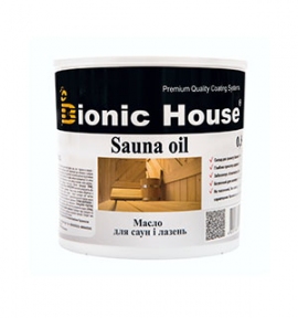Bionic House (Бионик Хаус) Sauna Oil Масло для обработки саун 0,8 л