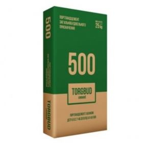 Цемент М-500/ПЦ I-500Р TORGBUD Polimin, 25кг