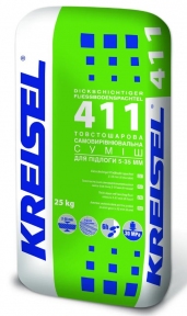 Kreisel 411 самовыравнивающая смесь для пола 25 кг.