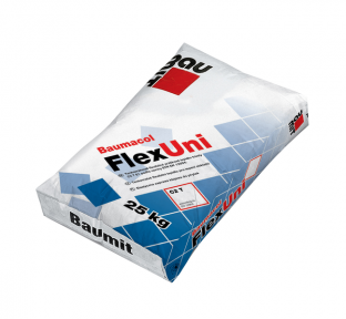 Baumit FlexUni универсальная эластичная смесь, 25 кг