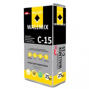 Wallmix С-15 Штукатурка цементная, 25 кг