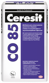 Ceresit (Церезит) CO 85 Добавка для устройства цементно-песчаных стяжек и штукатурок со звукоизоляционным эффектом, 25 кг