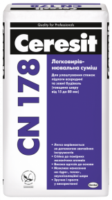 Легковирівнювальна суміш Ceresit CN 178