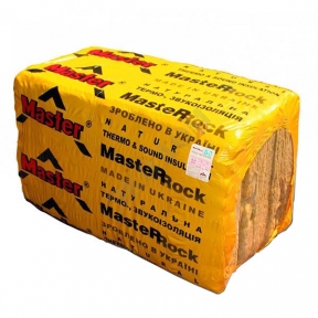 Минеральная вата MasterRock 30 (1000х600х50) 6 м.кв, 10 шт
