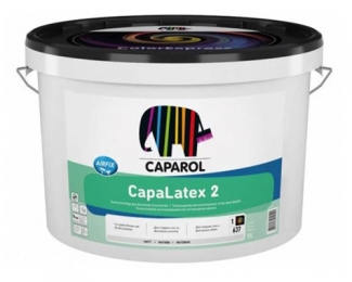 Краска интерьерная латексная CapaLatex 2в1 глубоко-матовая Caparol 10 л