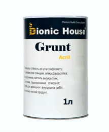 Bionic House (Біонік Хаус) Акриловий ґрунт для дерев'яних поверхонь з антисептичними властивостями 1л