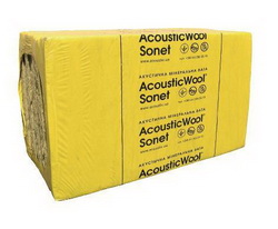 Acoustic Wool Sonet Акустична мінеральна вата 6,0 м2/упак, (1000*600*50) 48 кг/м.