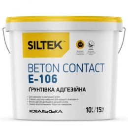 SILTEK Е-106 Beton contact Грунтовка адгезионная, 10л.