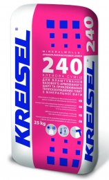 Kreisel 240 клей для кріплення мінеральної вати 25 кг.