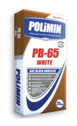 Polimin PB-65 біла суміш для кладки та шпаклювання 25 кг