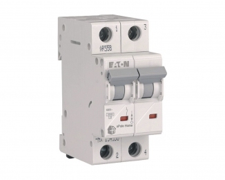 Автоматичний вимикач Eaton HL 4.5кА 2Р 20А тип C