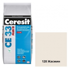 Затирка для плитки Ceresit CE 33 Plus Жасмин, 2кг