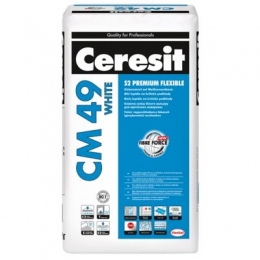 CERESIT CM 49 Супереластична клеюча суміш для плитки S2 Premium Flexible 20кг