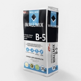 Wallmix B-5 Клеевая смесь для пористых блоков, 25 кг