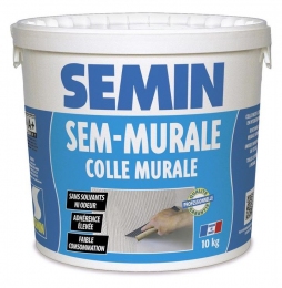 SEMIN SEM-MURALE Клей для стеклообоев и тканей (готовый), 10кг