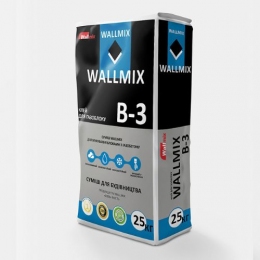 Wallmix B-3 Клей для газоблока, 25 кг