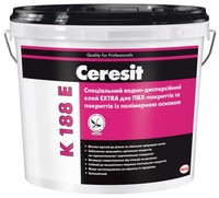 Клей для ПВХ-покрытий Ceresit K188 E, 12кг