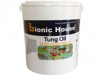 Bionic House (Біонік Хаус) Hard Tung Oil Тунгове масло з карнаубським воском 1л