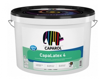 Краска интерьерная латексная CapaLatex 4в1 глубоко-матовая Caparol 10 л