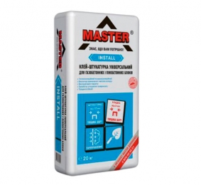 Master Install суміш для кладки пористих видів блоків 20 кг.