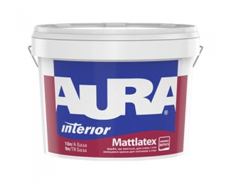 Краска акрилатная водоэмульсионная Aura Mattlatex 10 л белая