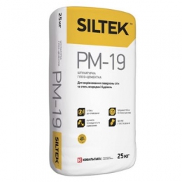 Штукатурка SILTEK РМ-19 Pro (СІЛТЕК ПМ-19), 20кг
