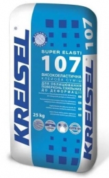 Kreisel 107 клей для облицювання поверхонь схильних до деформації 25 кг.