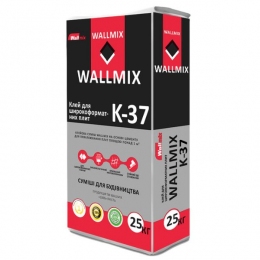 Wallmix К-37 Клей для широкоформатной плитки, 25 кг