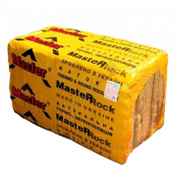 Мінеральна вата MasterRock 30 (1000х600х50) 6 м.кв, 10 шт